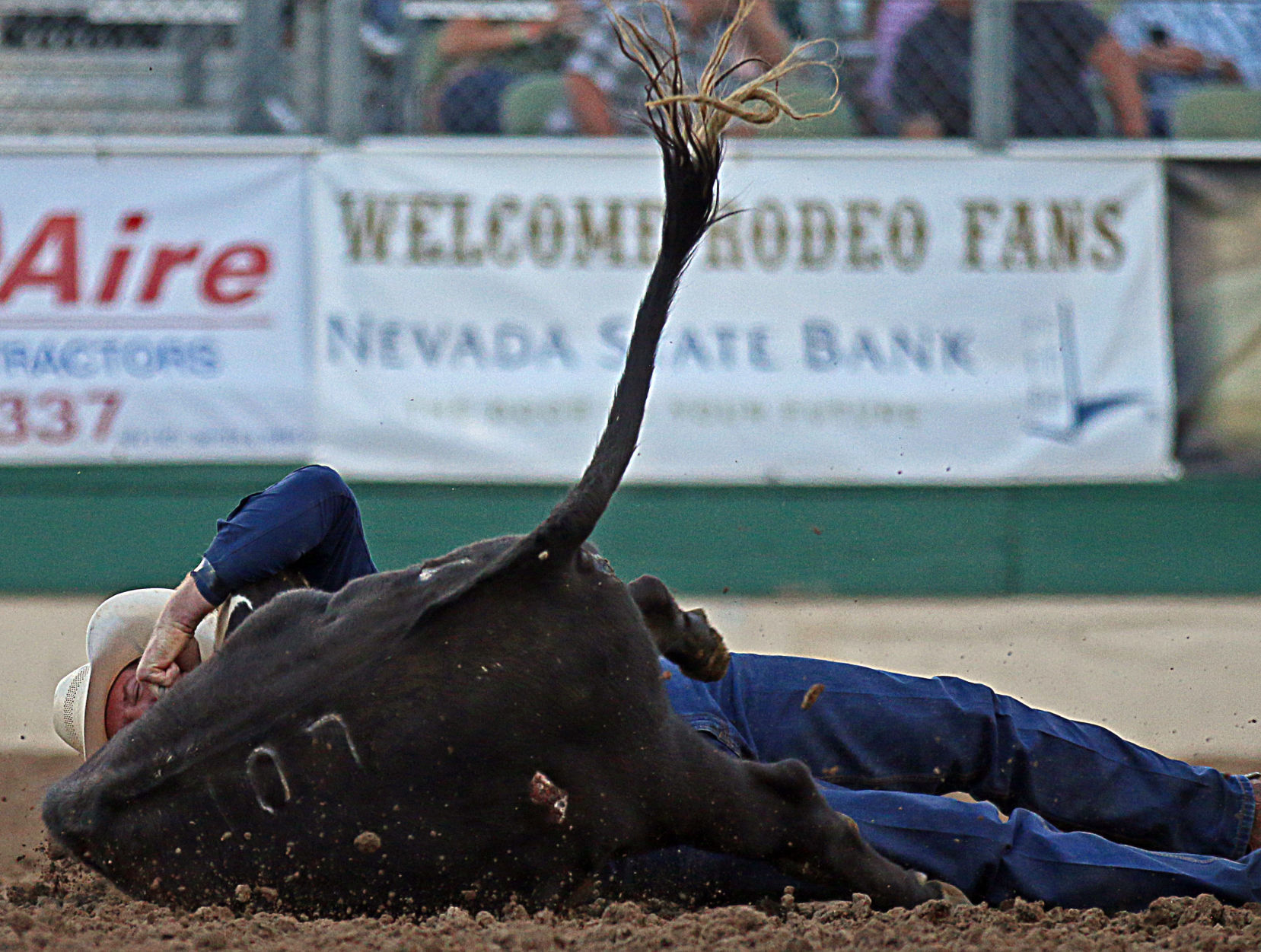 Reno Rodeo Short-Go Winners -- Steer Wrestling -- Hunter Cure